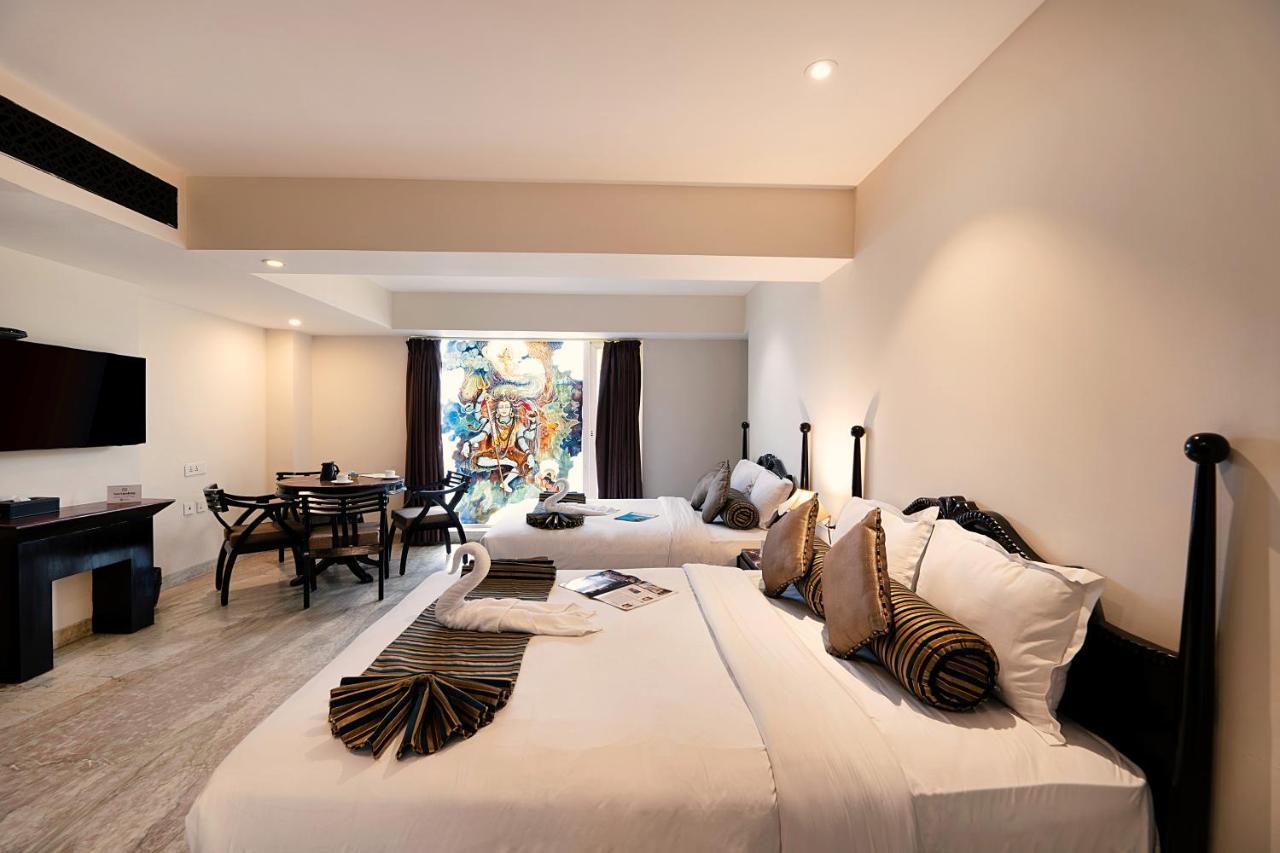 Ellbee Ganga View Hotel Rishīkesh Eksteriør billede